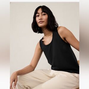 Athleta Essential Slub Tank , Large, NWT